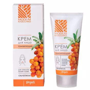 MODUM Крем для лица Тонизирующий Облепиха КЛАССИКА 50.0