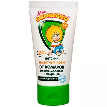 МОЁ СОЛНЫШКО Крем от комаров детский защитный 50.0
