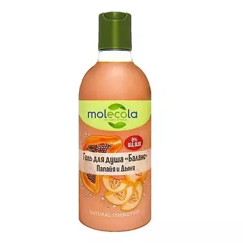 MOLECOLA Гель для душа Баланс Папайя/ Дыня 400.0