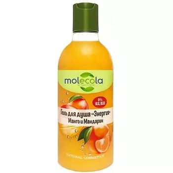 MOLECOLA Гель для душа Энергия Манго/ Мандарин 400.0