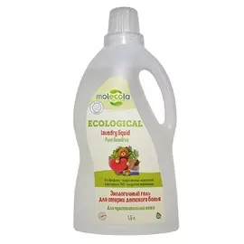 MOLECOLA Гель для стирки детского белья Pure Sensitive экологичный 1500.0