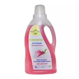 MOLECOLA Гель для стирки шерсти и шелка Цветы горной сливы экологичный 1000.0