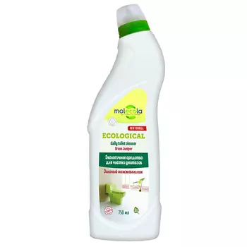 MOLECOLA Средство для чистки унитазов и сантехники Зеленый можжевельник экологичное
