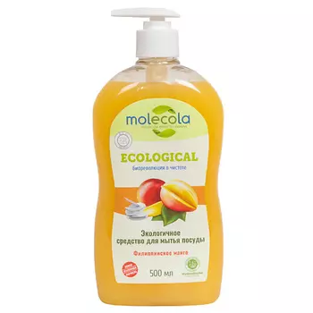 MOLECOLA Средство для мытья посуды Филиппинское манго