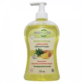 MOLECOLA Средство для мытья посуды Калифорнийский ананас 500.0