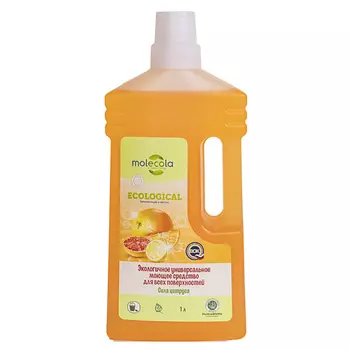 MOLECOLA Универсальное моющее средство для всех поверхностей Сила цитруса экологичное