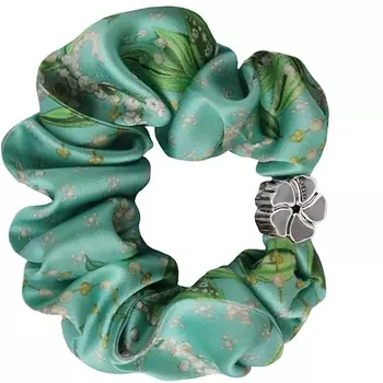 MOLLEN Шелковая резинка для волос Ландыши