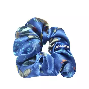 MOLLEN Широкая шелковая резинка для волос волос Оммаж