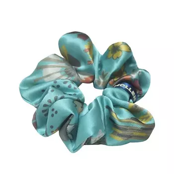 MOLLEN Широкая шелковая резинка для волос волос Оммаж