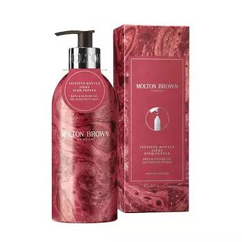 MOLTON BROWN Гель для душа в многоразовом флаконе Fiery Pink Pepper Infinite Bottle