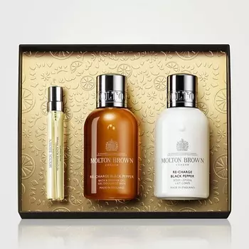 MOLTON BROWN Парфюмерный набор Re-charge Black Pepper Travel Gift Set
