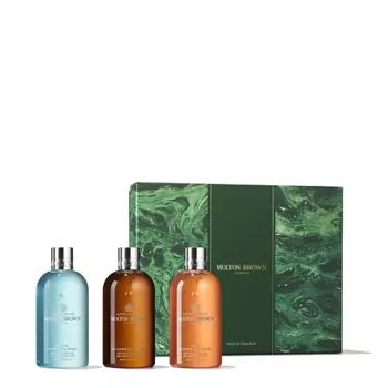 MOLTON BROWN Подарочный набор гелей для душа Woody & Aromatic Body Care Collection