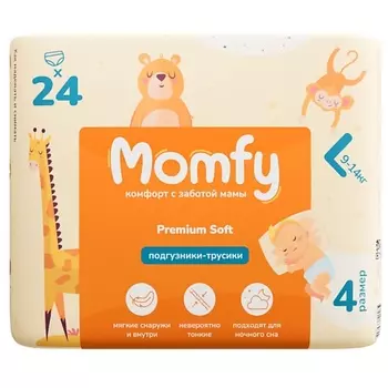 MOMFY Подгузники трусики 3 размер М 26 шт
