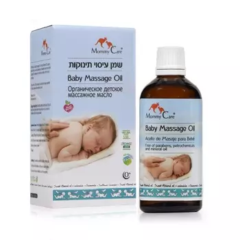 MOMMY CARE Органическое детское массажное масло 0+.