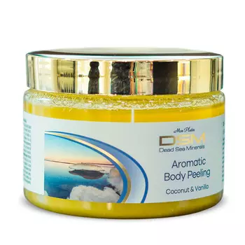 MON PLATIN Ароматический скраб для тела с экстрактом ванили и кокоса 330