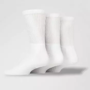 MONCHINI Набор женских повседневных носков с рубчиком, белый однотон