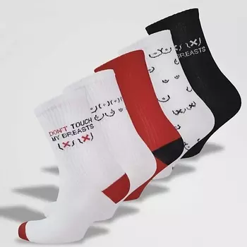 MONCHINI Набор женских повседневных носков с рубчиком