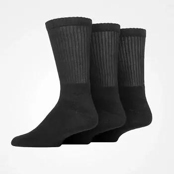 MONCHINI Набор женских повседневных носков с рубчиком, графит однотон