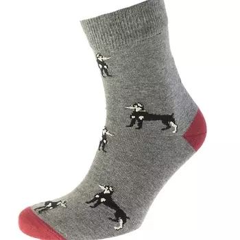 MONCHINI Носки мужские с Доберманами
