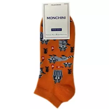 MONCHINI Носки женские "Енот с яблоком"