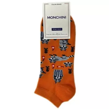 MONCHINI Носки женские "Енот с яблоком"