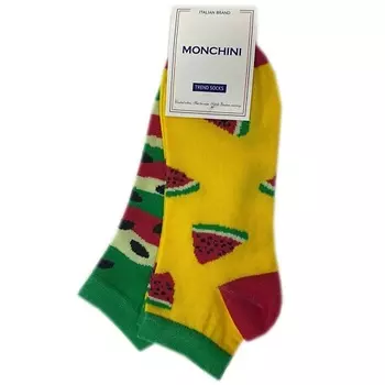 MONCHINI Носки женские мультипак 2 пары "Арбузы"