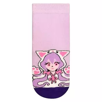 MONCHINI Женские носки "Анимэ" сиреневый