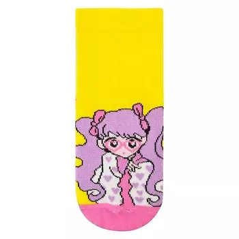 MONCHINI Женские носки "Анимэ" желтый