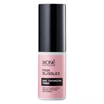 MONE PROFESSIONAL Пудра для создания объёма и текстуры волос розовая Pink Bubbles