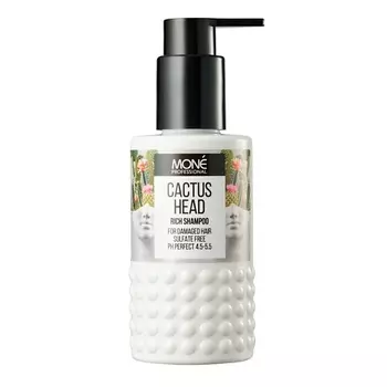 MONE PROFESSIONAL Шампунь для сухих и поврежденных волос ультранасыщенный CACTUS HEAD RICH SHAMPOO