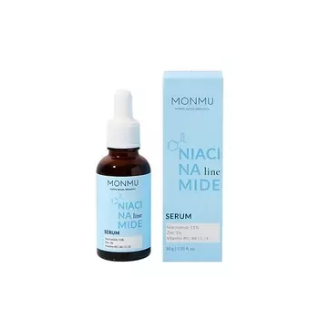 MONMU Сыворотка с ниацинамидом 11% и цинком 1% Niacinamide 30.0