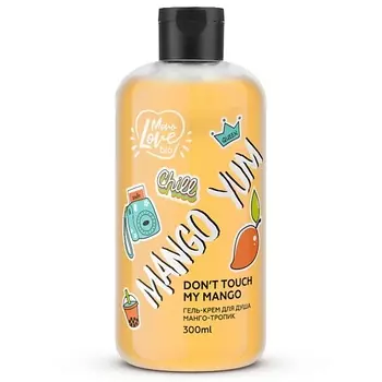 MONOLOVE BIO Гель-крем для душа Манго-Тропик 300.0