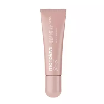 MONOLOVE BIO Масло-Блеск для губ VEGAN GLAZE EFFECT