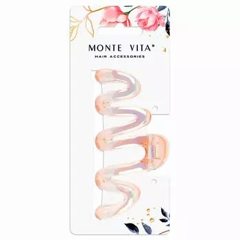MONTE VITA Краб для волос перламутровый