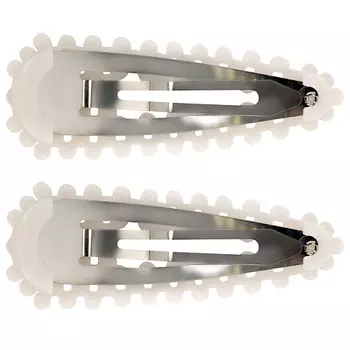 MONTE VITA Заколки для волос клик-клак, с жемчужинами