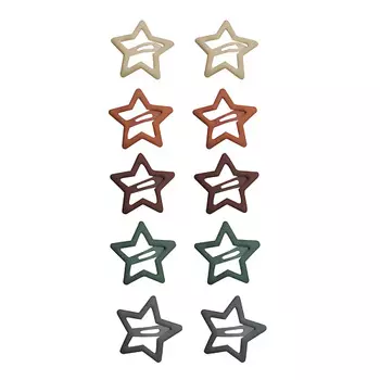 MONTE VITA Заколки для волос клик-клак, звездочки