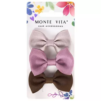 MONTE VITA Заколки для волос зажим, бантики