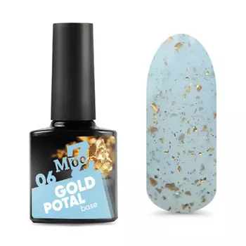 MOOZ База для гель-лака Gold Potal