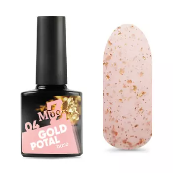 MOOZ База для гель-лака Gold Potal