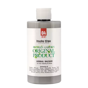 MORE TRAV Фито-бальзам ополаскиватель для плотности и блеска волос №4 460