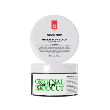 MORE TRAV Фито-скраб для тела «БЕРГАМОТ И ВЕТИВЕР» 250.0