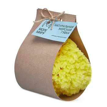 МОРЕМИРУ Натуральная морская губка для тела