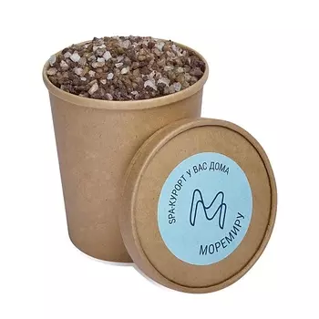 МОРЕМИРУ Соль для ванн морская Грильяж в шоколаде 1000.0