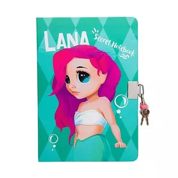 MORIKI DORIKI Блокнот с ключoм "LANA" Secret Notebook