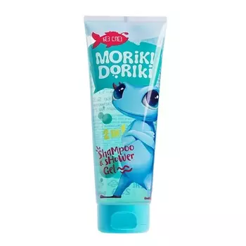MORIKI DORIKI Детский гель-шампунь 2в1 "Без слез" Ruru