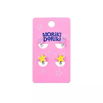 MORIKI DORIKI Серьги-клипсы детские OCEAN SECRET