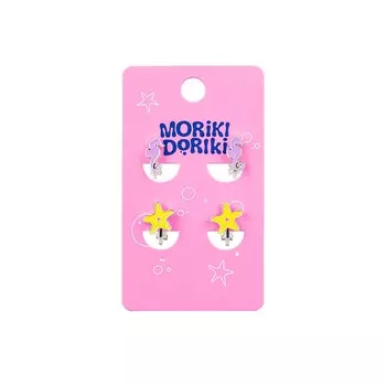 MORIKI DORIKI Серьги-клипсы детские OCEAN SECRET