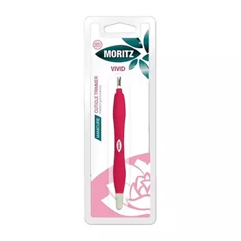 MORITZ Нож для кутикулы VIVID 2 в 1 с пушером