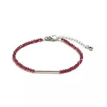 MORZA Браслет из натурального граната