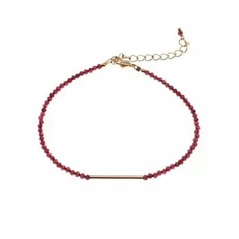 MORZA Браслет из натурального граната